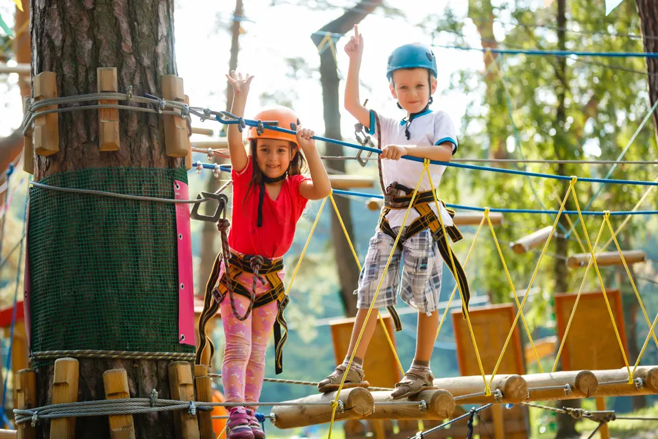 Les campings equipes de mini-club enfants